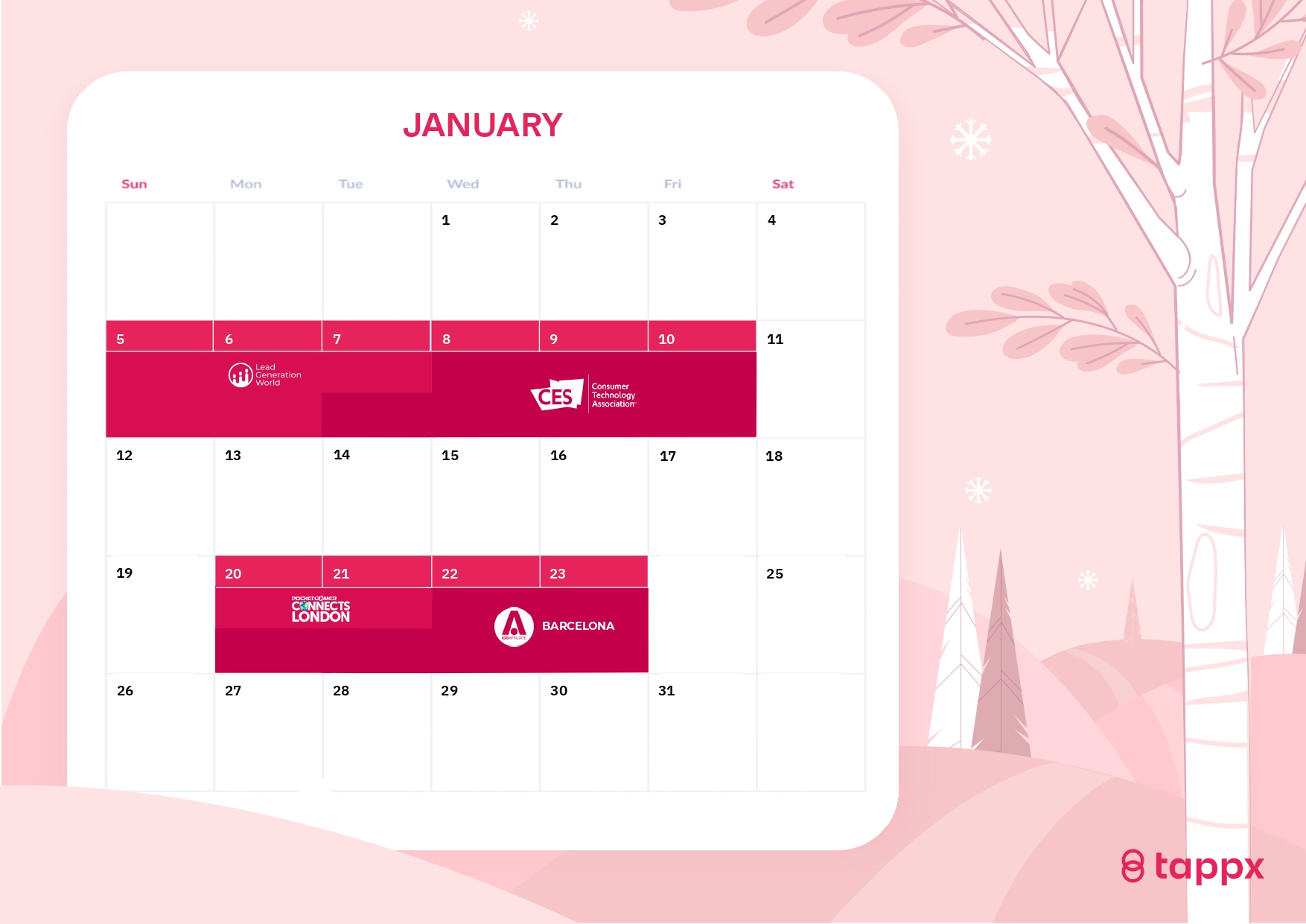 El Calendario de Eventos de la Industria 2025 (seleccionado por Tappx ...