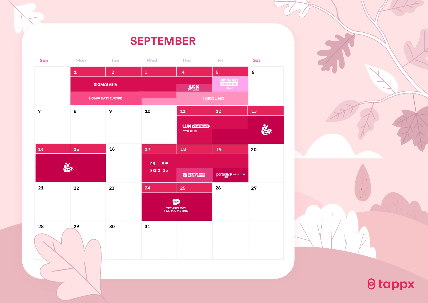 El Calendario de Eventos de la Industria 2025 (seleccionado por Tappx ...